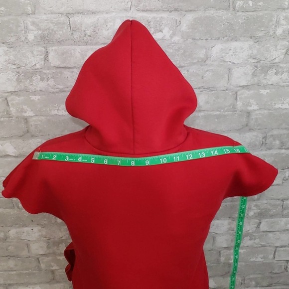 NIKE Red Fleece Lined Hoodie, Youth Size: Large $30 - Picture 5 of 8